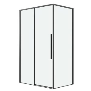 Душевой уголок Grossman Galaxy 100х100 Черный / Прозрачное 120.K33.01.1010.21.00
