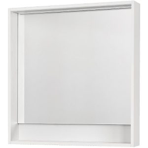 Зеркало Aquaton Капри 80 Белый глянцевый 1A230402KP010 Зеркало Aquaton Капри 80 Белый глянцевый 1A230402KP010