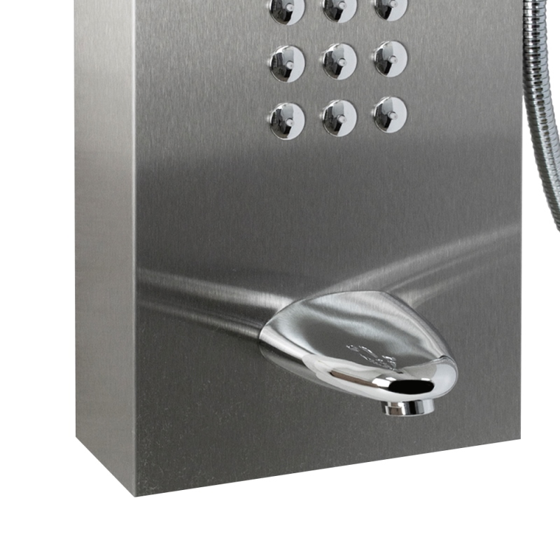 Душевая панель GFmark 55 Хром матовый 5501 Душевая панель GFmark 55 Хром матовый 5501 — изображение 2