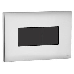 Клавиша смыва Oli Karisma Белый / Черный 641019