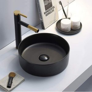 Раковина накладная Comforty 40 Черный матовый 9110MB