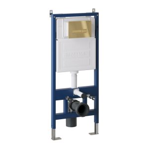 Инсталляция Grossman для скрытого монтажа унитаза + клавиша смыва Pragma Золото глянцевый 97.03.300 Инсталляция Grossman для скрытого монтажа унитаза + клавиша смыва Pragma Золото глянцевый 97.03.300