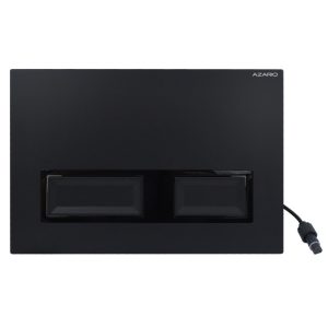 Клавиша смыва Azario New инфракрасный сенсор Черный матовый AZ-008.04 Клавиша смыва Azario New инфракрасный сенсор Черный матовый AZ-008.04