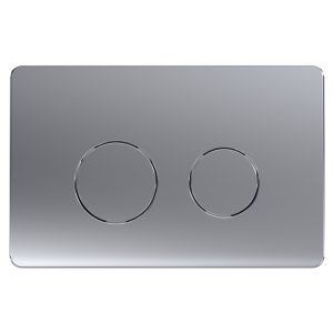 Клавиша смыва Azario AZ-8200 Хром матовый AZ-8200-0083/AZ-P57-0110