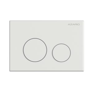 Клавиша смыва Azario ИУ Белый глянцевый AZ-ИУ00010 Клавиша смыва Azario ИУ Белый глянцевый AZ-ИУ00010