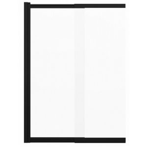 Шторка для ванны Azario Merrit 100 Черный / Прозрачное AZ-NF6122 1000 BLACK