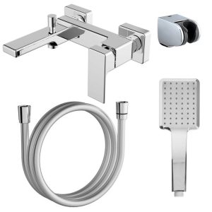 Смеситель для ванны Azario Blake Хром глянцевый AZ-VBT238205C Смеситель для ванны Azario Blake Хром глянцевый AZ-VBT238205C