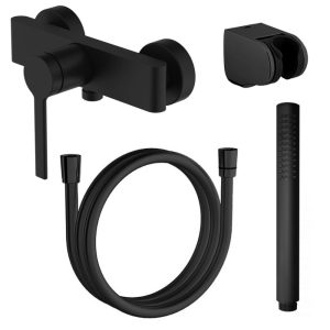 Смеситель для душа Azario Vincente Черный матовый AZ-VRZ338326PA