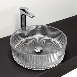 Раковина накладная Comforty 40 Прозрачный CF21001