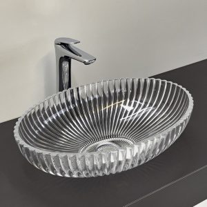 Раковина накладная Comforty 50 Прозрачный CF24001