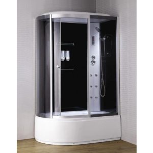 Душевая кабина Loranto Cs-00 120х85 правая Черный / Тонированное CS-007-1R 120-85 Душевая кабина Loranto Cs-00 120х85 правая Черный / Тонированное CS-007-1R 120-85