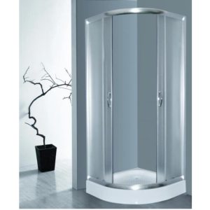 Душевой уголок Loranto CS-837 90х90 с поддоном Хром / Матовое CS-837 90*90*195