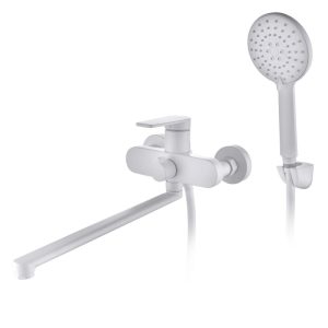 Смеситель для ванны D&K Bayern.Furth Белый матовый DA1523308