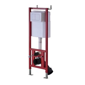 Инсталляция D&K DI для скрытого монтажа унитаза с клавишей смыва Белый DI8640116 Инсталляция D&K DI для скрытого монтажа унитаза с клавишей смыва Белый DI8640116