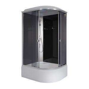 Душевая кабина Niagara Eco 110х80 левая Хром / Тонированное E110/80/40L/TN