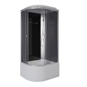 Душевая кабина Niagara Eco 90х80 правая Хром / Тонированное E90/80/40R/TN