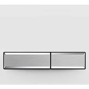 Клавиша смыва Aquatek 009A-1 Белый / Хром KDI-0000022