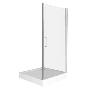 Душевая дверь Bas Pandora 90х185 Хром / Прозрачное Душевая дверь Bas Pandora 90х185 Хром / Прозрачное