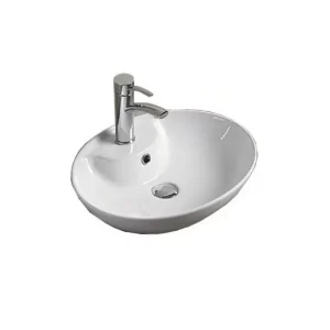 Раковина накладная Comforty Overhead 51х40,5 Белый глянцевый 4139826