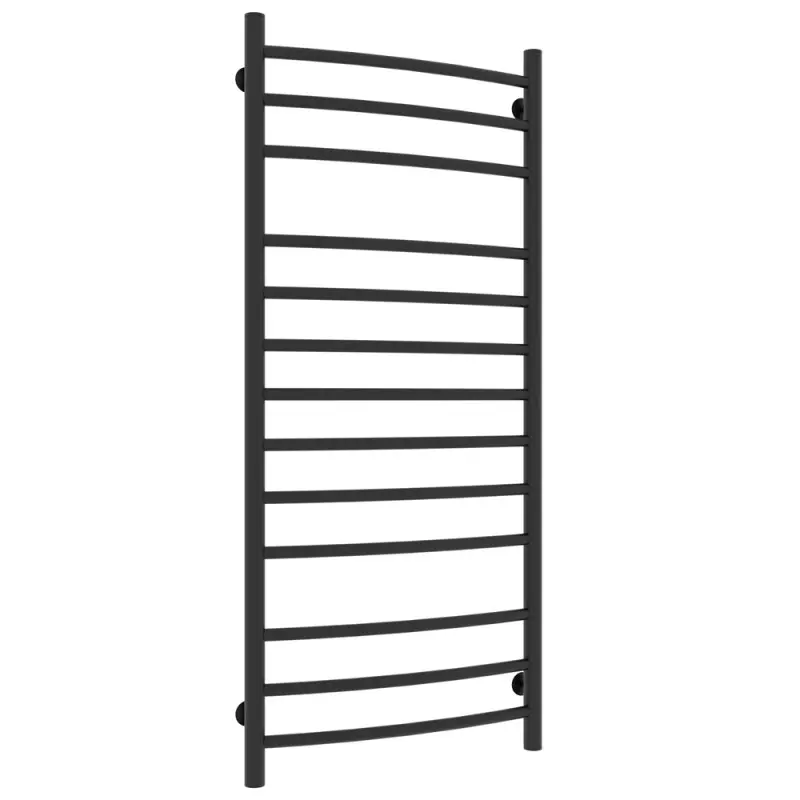 Полотенцесушитель водяной Laris Классик П13 120х50 Черный матовый 73208023ЧМ Полотенцесушитель водяной Laris Классик П13 120х50 Черный матовый 73208023ЧМ