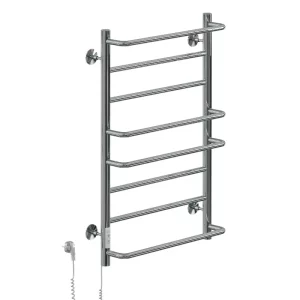 Полотенцесушитель электрический Санприз Евромикс П8 500*800 11070 Хром глянцевый диммер слева