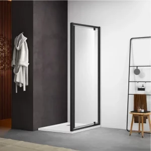 Душевая дверь Aquatek Ari 100 Черный / Прозрачное AQ ARI PI 10020BL Душевая дверь Aquatek Ari 100 Черный / Прозрачное AQ ARI PI 10020BL