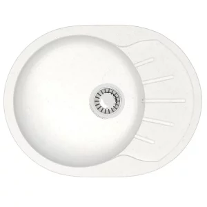 Мойка кухонная Azario Light 57,5х44 Белый CS00079918