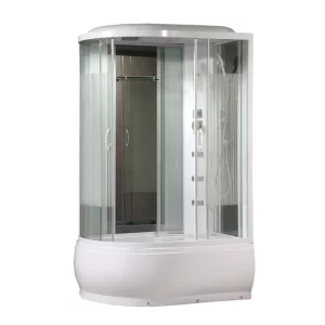 Душевая кабина Comforty 200 120х85 правая Хром / Прозрачное 214R