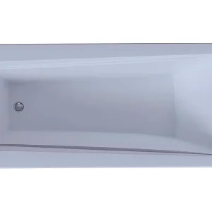 Ванна акриловая Aquatek Либра 169х69 (каркас + слив-перелив + экран) слив слева Белый LIB170-0000021