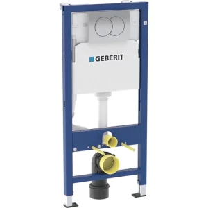 Инсталляция Geberit Duofix Delta для унитаза с кнопкой смыва Хром Инсталляция Geberit Duofix Delta для унитаза с кнопкой смыва Хром