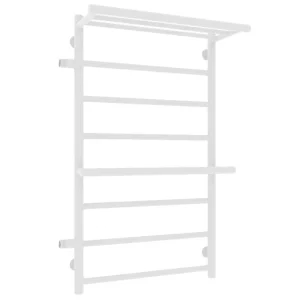 Полотенцесушитель водяной Laris Лавина П9 80х50 левый Белый матовый 73208028БМ Полотенцесушитель водяной Laris Лавина П9 80х50 левый Белый матовый 73208028БМ