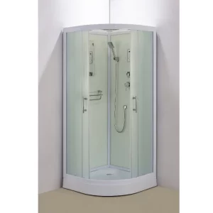 Душевая кабина Водный мир 90х90 ,Белый / Матовое, Низкий поддон