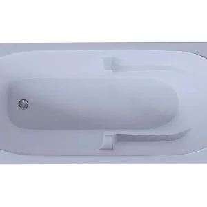 Ванна акриловая Aquatek Лея 170х75 (каркас + слив-перелив + экран) слив слева Белый LEY170-0000021