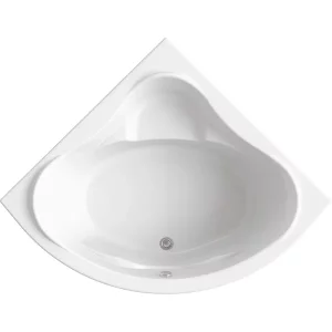 Ванна акриловая BAS Мега 160х160 на каркасе Белый В 00024