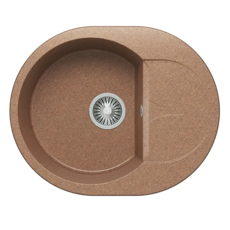 Мойка кухонная Polygran Atol 62 678996 Терракот Мойка кухонная Polygran Atol 62 678996 Терракот