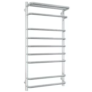 Полотенцесушитель водяной Laris Стандарт П9 100х50 Хром глянцевый 73208013 Полотенцесушитель водяной Laris Стандарт П9 100х50 Хром глянцевый 73208013