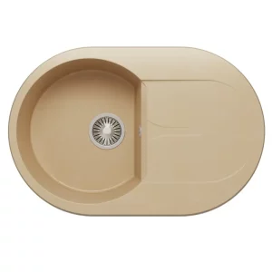 Мойка кухонная Polygran Atol 76 679023 Бежевый