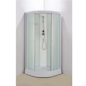 Душевая кабина Водный мир 80х80 ,Белый / Матовое, Низкий поддон