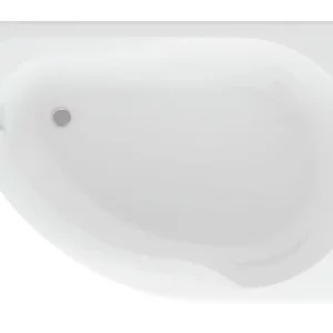 Ванна акриловая Aquatek Вирго 150х100 (каркас + слив-перелив + экран) правая Белый VIR150-0000025