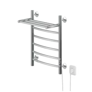 Полотенцесушитель электрический Санприз Классик П6 450*600 11037 Хром глянцевый диммер справа