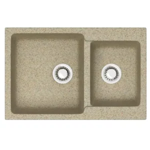 Мойка кухонная Azario Grand 76,5х50 Песочный CS00079905