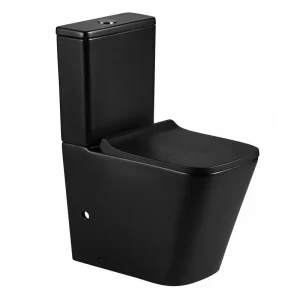 Унитаз-компакт Azario Quadro Черный матовый AZ-2175-MB Унитаз-компакт Azario Quadro Черный матовый AZ-2175-MB