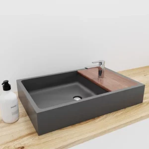 Раковина накладная Uperwood Premium 60  Графит