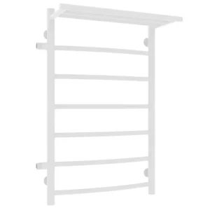 Полотенцесушитель водяной Laris Классик П7 80х50 левый Белый матовый 73208025БМ Полотенцесушитель водяной Laris Классик П7 80х50 левый Белый матовый 73208025БМ