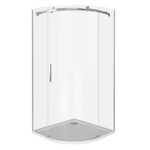 Душевой уголок Bas Galaxy 100х195 Хром / Прозрачное