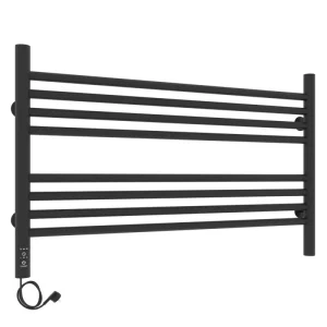 Полотенцесушитель электрический Laris Оливия П8 50х80 левый Черный матовый 73207628