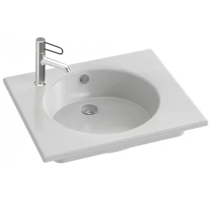 Раковина-столешница Jacob Delafon Odeon Rive Gauche EXBA112-Z-00 Белый