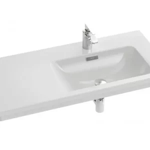 Раковина-столешница Jacob Delafon Vox 100х46 полка слева