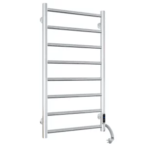 Полотенцесушитель электрический Laris Джаз П8 80х40 правый Хром глянцевый 73207474