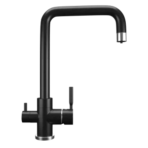 Смеситель для кухни Ulgran Classic U-019 с подключением к фильтру U-019-344 Ультра-чёрный Смеситель для кухни Ulgran Classic U-019 с подключением к фильтру U-019-344 Ультра-чёрный